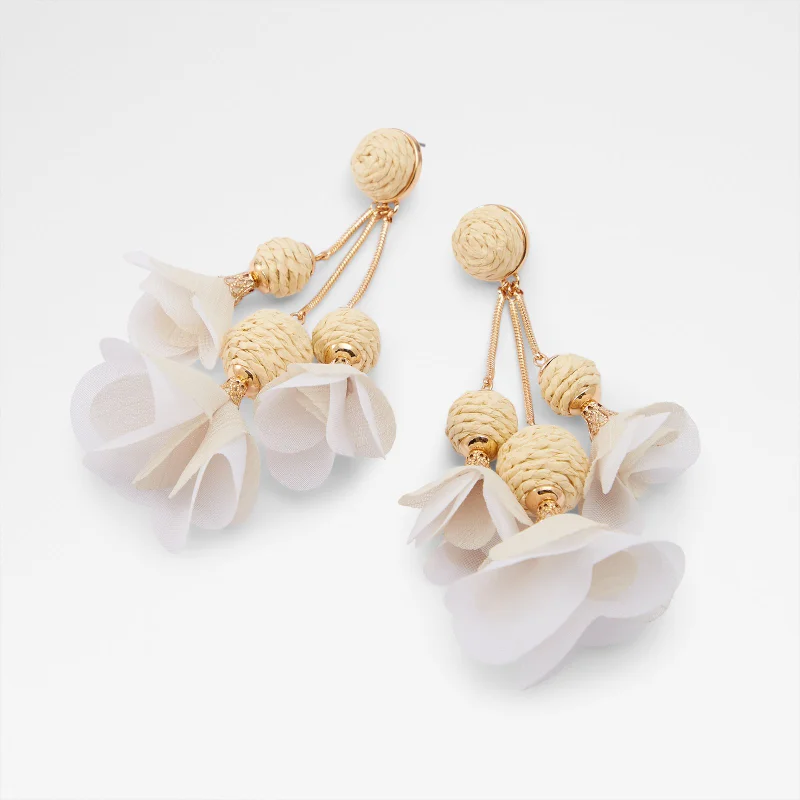 ALDO DAISYBELL Straw Drop Earrings